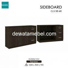Multipurpose Cabinet  Size 120 - Garvani CLS SB 601 / Espresso